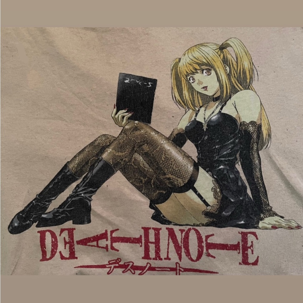 Death Note Graphic Crop Tee - XL - Picture 2 of 5